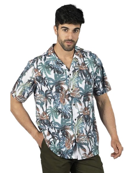 CAMICIA UOMO HAWAI PALMA