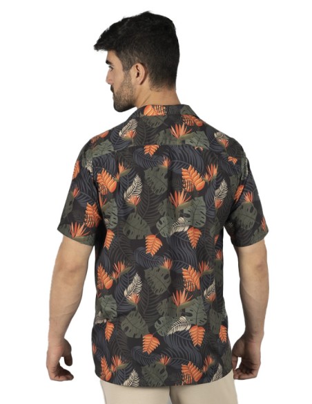 CAMISA HOMBRE HAWAI PARAISO