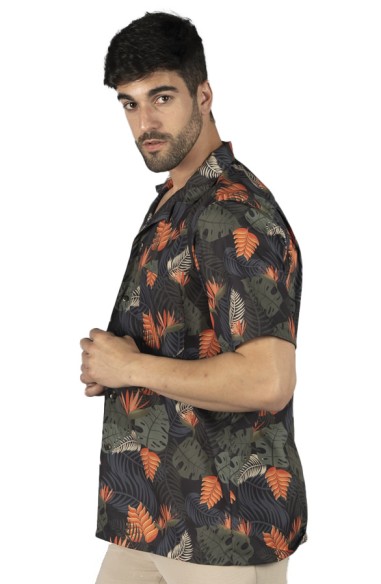 CAMISA HOMBRE HAWAI PARAISO