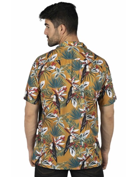 CAMICIA UOMO HAWAI TOUCAN