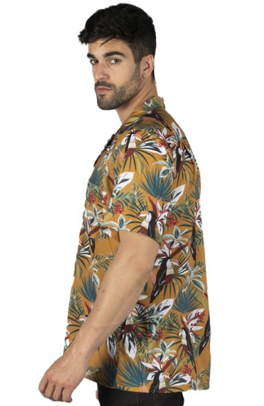 CAMICIA UOMO HAWAI TOUCAN