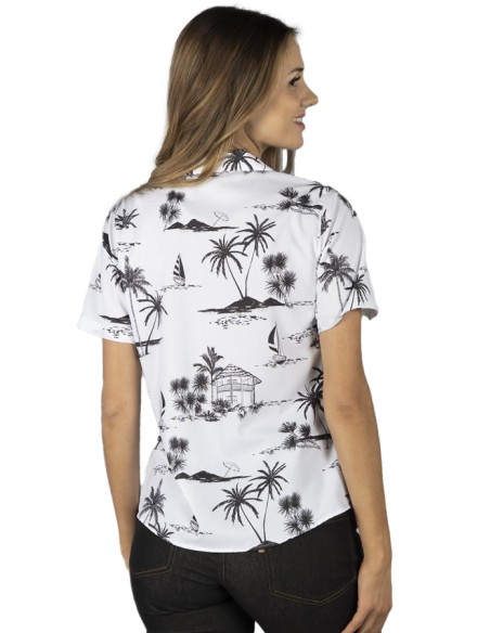CAMICIA DONNA HAWAI COCONUT