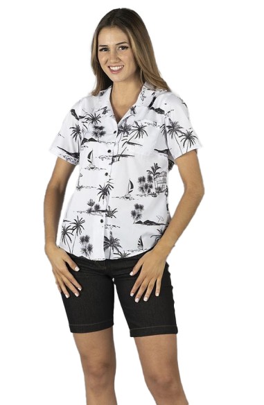 CAMICIA DONNA HAWAI COCONUT