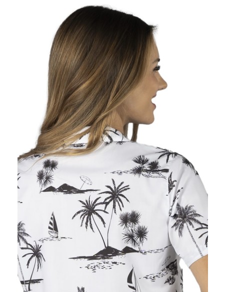 CAMISA MUJER HAWAI COCONUT