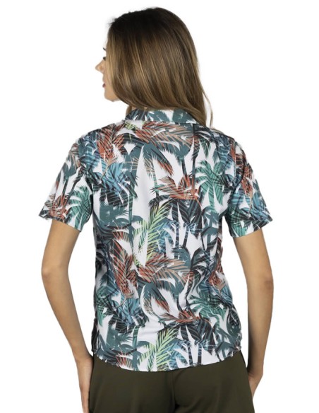 CAMISA MUJER HAWAI PALMA