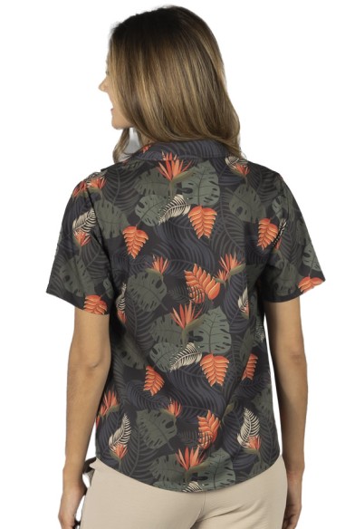CAMISA MUJER HAWAI PARAISO