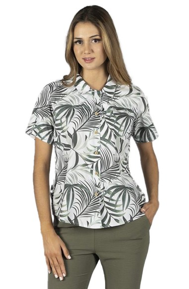 CAMICIA DONNA HAWAI ROYAL