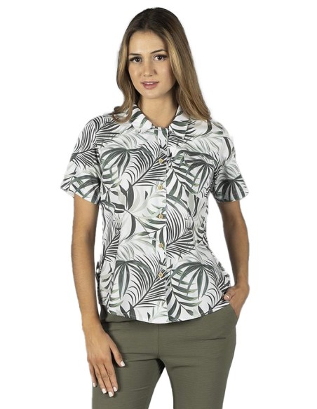 CAMICIA DONNA HAWAI ROYAL