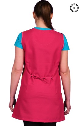 BATA MAESTRA SIN MANGAS CAMALEON FUCSIA 2