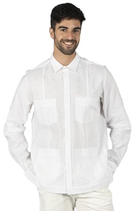CAMISA LINO CUELLO MAO HOMBRE BORNEO 2