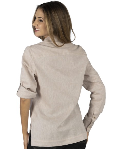 CAMICIA LINO DONNA SUMATRA