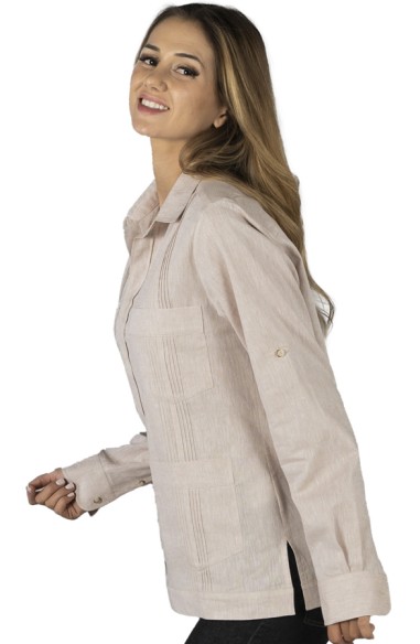 CAMICIA LINO DONNA SUMATRA