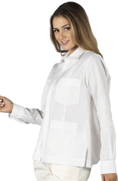 CAMICIA LINO DONNA SUMATRA