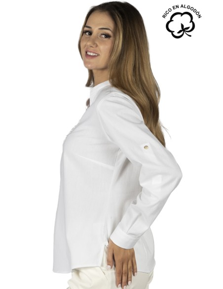 BLUSA CUELLO MAO MUJER LANAY