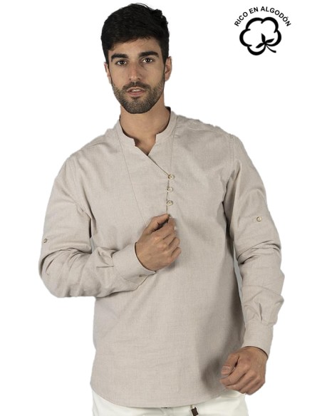 BLUSA COLLO MAO UOMO NIAS