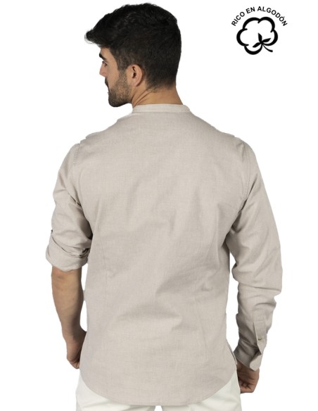 BLUSA COLLO MAO UOMO NIAS