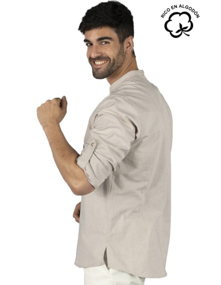BLUSA CUELLO MAO HOMBRE NIAS