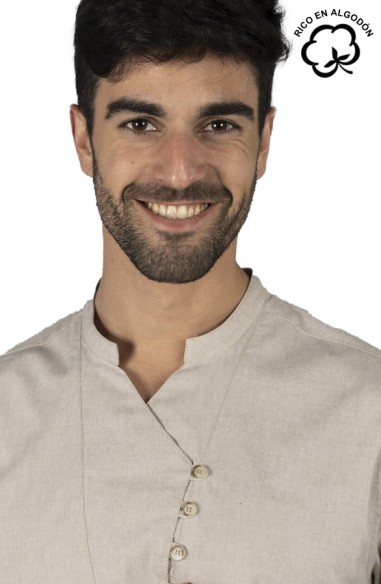 BLUSA COLLO MAO UOMO NIAS