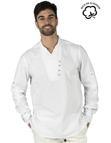 BLUSA CUELLO MAO HOMBRE NIAS