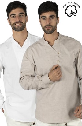 BLUSA CUELLO MAO HOMBRE NIAS