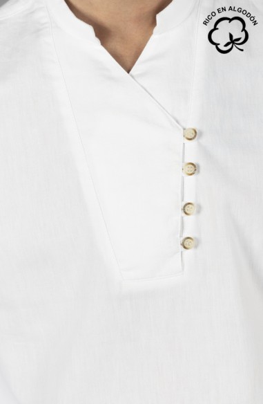 BLUSA CUELLO MAO HOMBRE NIAS