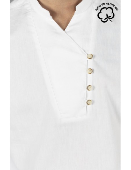 BLUSA CUELLO MAO HOMBRE NIAS