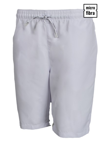 BERMUDA MICROFIBRA GOMA + CORDÓN UNISEX