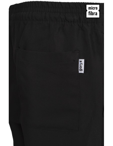 BERMUDA MICROFIBRA GOMA + CORDÓN UNISEX