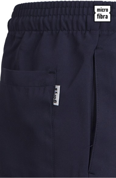 BERMUDA MICROFIBRA GOMA + CORDÓN UNISEX