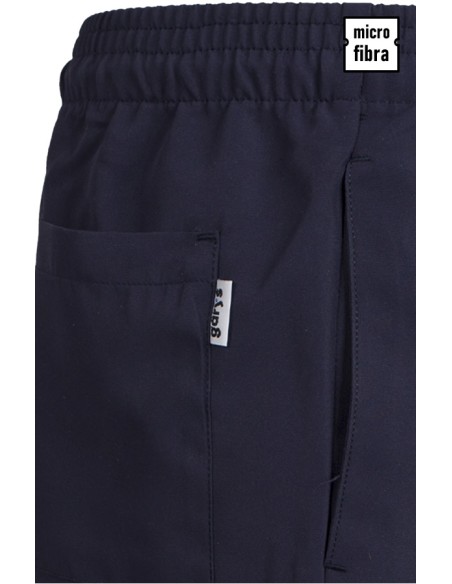 BERMUDA MICROFIBRA GOMA + CORDÓN UNISEX