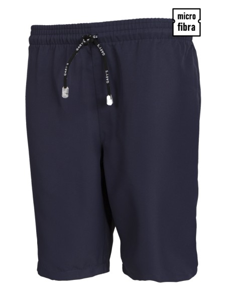 BERMUDA MICROFIBRA GOMA + CORDÓN UNISEX