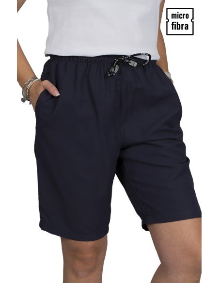 BERMUDA MICROFIBRA GOMA + CORDÓN UNISEX