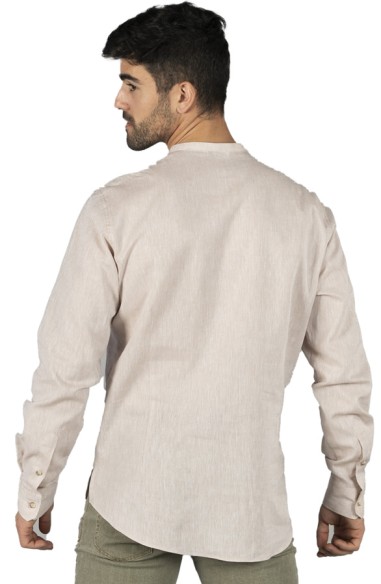 BLUSA LINO COLLO MAO UOMO TIWI