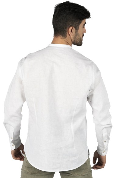 BLUSA LINO CUELLO MAO HOMBRE TIWI