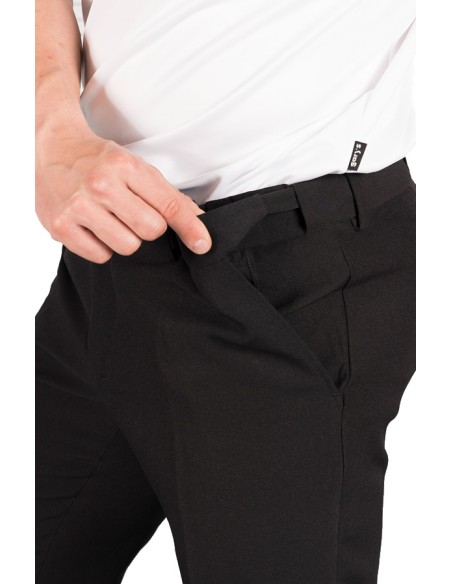 PANTALONE UOMO CON GOMMA IN VITA INTERNA