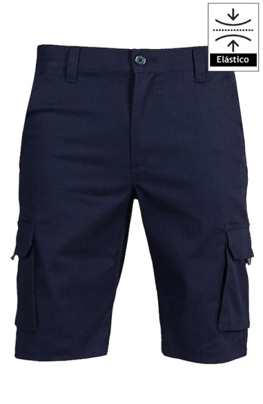 BERMUDA UNISEX MULTITASCHE ELASTICO