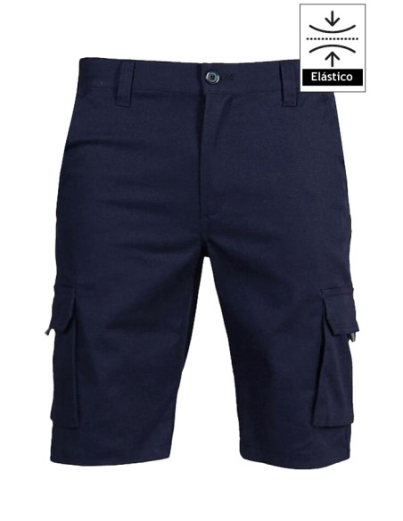 BERMUDA UNISEX MULTITASCHE ELASTICO