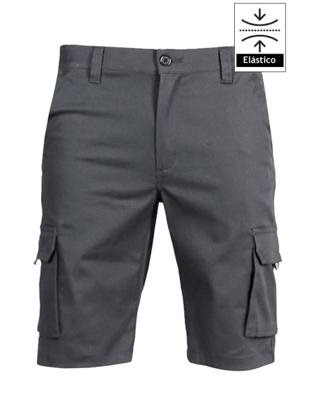 BERMUDA UNISEX MULTITASCHE ELASTICO