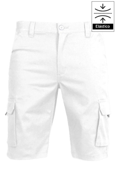 BERMUDA UNISEX MULTIBOLSILLOS ELASTICA