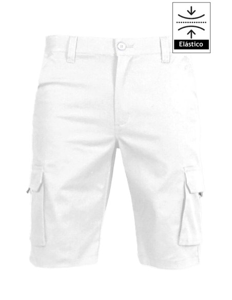 BERMUDA UNISEX MULTIBOLSILLOS ELASTICA