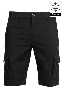 BERMUDA UNISEX MULTIBOLSILLOS ELASTICA 2