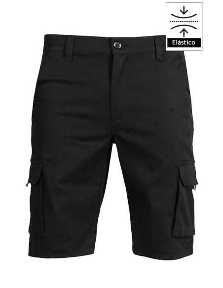 BERMUDA UNISEX MULTITASCHE ELASTICO