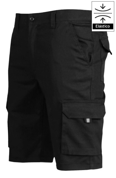 BERMUDA UNISEX MULTIBOLSILLOS ELASTICA