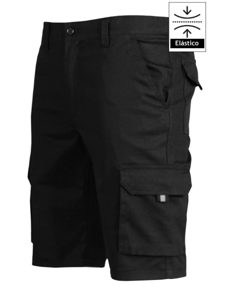 BERMUDA UNISEX MULTIBOLSILLOS ELASTICA