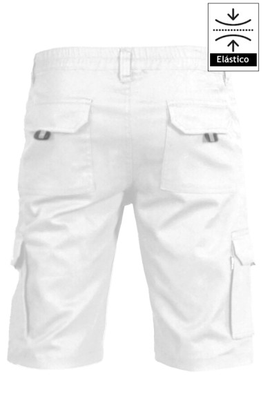 BERMUDA UNISEX MULTITASCHE ELASTICO