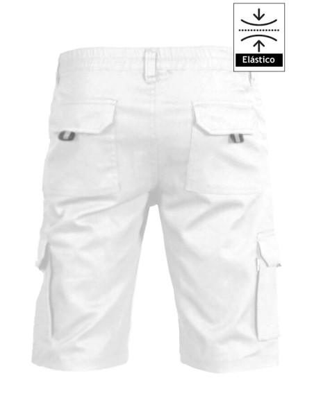 BERMUDA UNISEX MULTIBOLSILLOS ELASTICA