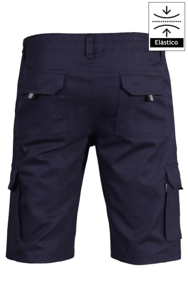 BERMUDA UNISEX MULTITASCHE ELASTICO