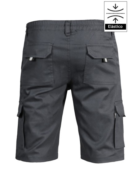BERMUDA UNISEX MULTIBOLSILLOS ELASTICA