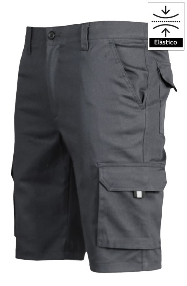 BERMUDA UNISEX MULTIBOLSILLOS ELASTICA