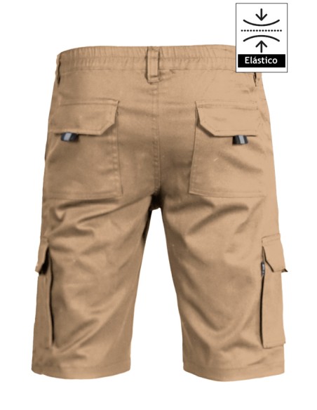 BERMUDA UNISEX MULTIBOLSILLOS ELASTICA
